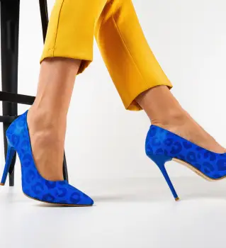 Pantofi dama Ojal Albastri imagine