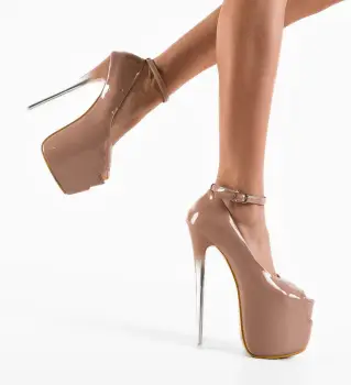 Pantofi dama Onisia Nude imagine
