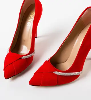 Pantofi dama Opect Rosii imagine