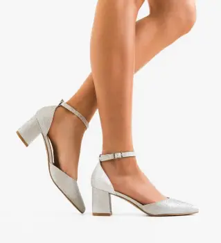 Pantofi dama Oppe Argintii imagine