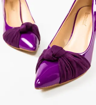 Pantofi dama Oprez Mov imagine