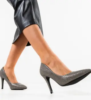 Pantofi dama Orkon Gri imagine