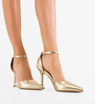 Pantofi dama Osian Aurii imagine