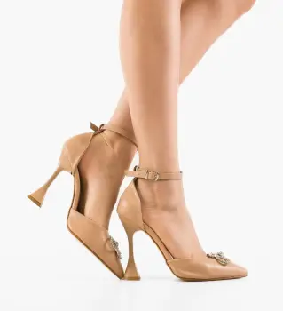 Pantofi dama Ostrowski Nude imagine