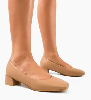 Pantofi dama Parks Bej imagine