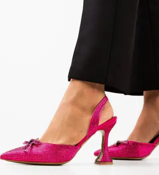 Pantofi dama Partyun Fuchsia imagine