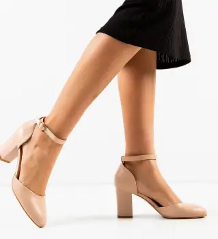 Pantofi dama Patuty Bej imagine