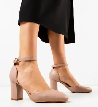 Pantofi dama Patuty Nude imagine