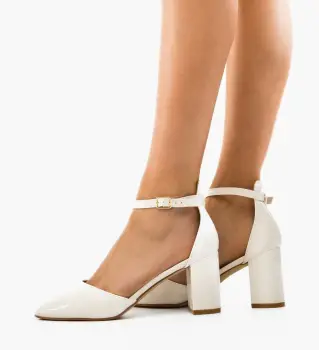 Pantofi dama Peppre Albe imagine