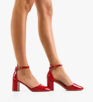 Pantofi dama Peppre Rosii imagine