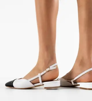 Pantofi dama Perethom Albi imagine