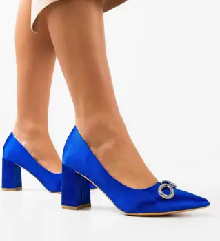 Pantofi dama Perez Albastri imagine