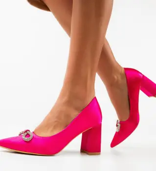 Pantofi dama Perez Fuchsia imagine