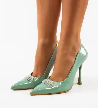 Pantofi dama Perma Turcoaz imagine