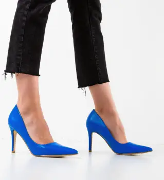 Pantofi dama Plazar Albastri imagine