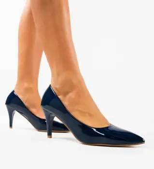 Pantofi dama Plevna Bleumarin imagine