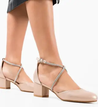 Pantofi dama Plikam Aurii imagine