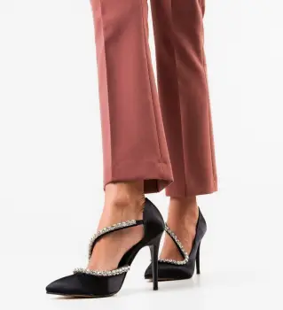 Pantofi dama Plinko Negri imagine