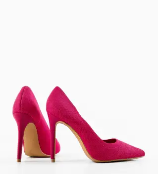 Pantofi dama Post Fuchsia imagine