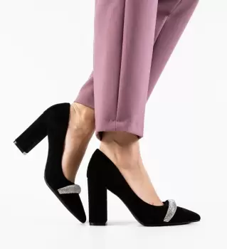 Pantofi dama Potte Negri imagine