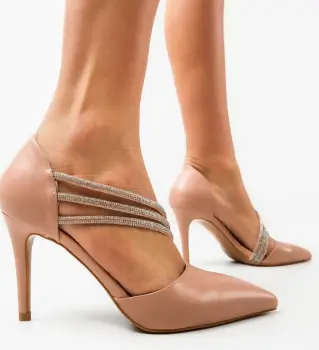 Pantofi dama Pratima Nude imagine