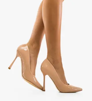 Pantofi dama Pryzy Bej imagine