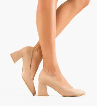 Pantofi dama Rabia Khaki imagine