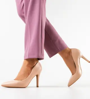 Pantofi dama Rajan Bej imagine