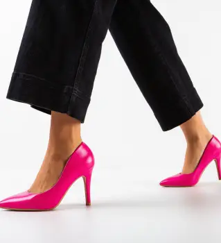 Pantofi dama Rajan Fuchsia imagine