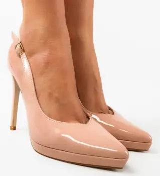 Pantofi dama Rajendra Nude imagine