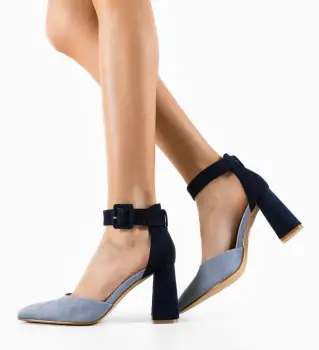 Pantofi dama Ramzam Albastri imagine