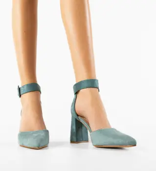 Pantofi dama Ramzam Verzi imagine