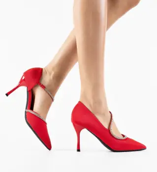 Pantofi dama Refe Rosii imagine