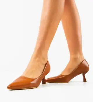 Pantofi dama Reid Camel imagine