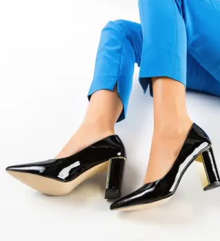 Pantofi dama Rigby Negri imagine