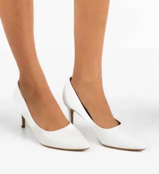 Pantofi dama Rikea Albi imagine