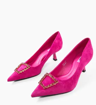 Pantofi dama Riya Fuchsia imagine