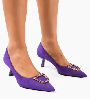 Pantofi dama Riya Mov imagine