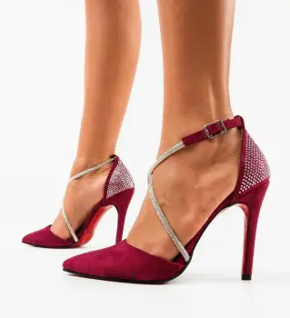 Pantofi dama Roccala Fuchsia imagine