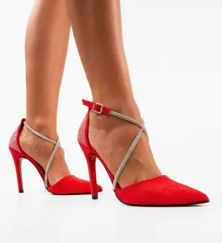 Pantofi dama Roccala Rosii imagine