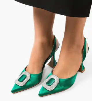 Pantofi dama Royal Verzi imagine