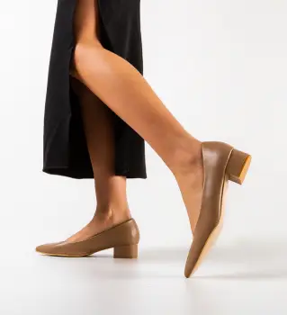 Pantofi dama Rudd Bej imagine