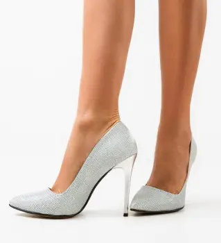 Pantofi dama Rytorya Argintii imagine