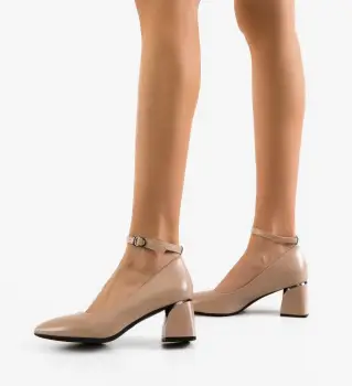 Pantofi dama Sakre Nude imagine