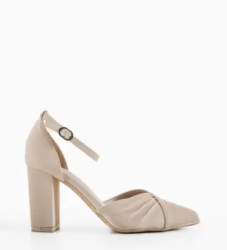 Pantofi dama Salme Bej imagine