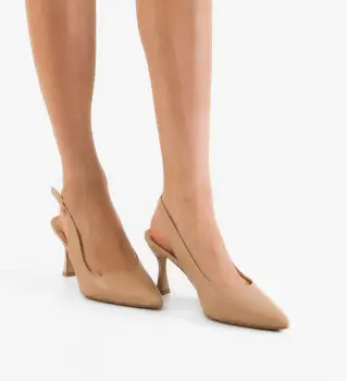 Pantofi dama Sanders Nude imagine