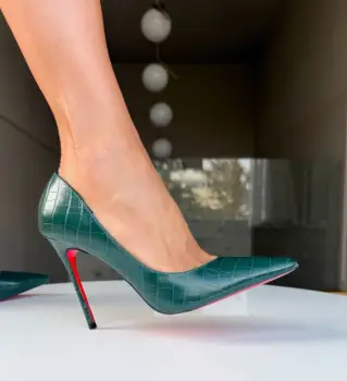 Pantofi dama Sansa Verzi imagine