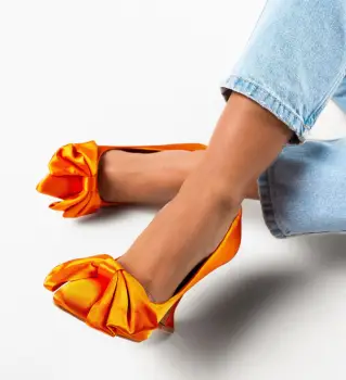 Pantofi dama Searle Portocalii imagine