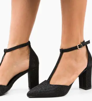 Pantofi dama Select Negri imagine