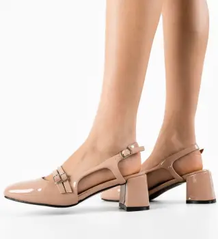 Pantofi dama Sena Bej imagine